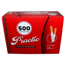 Гильзы для сигарет Practic 15мм 500 шт.