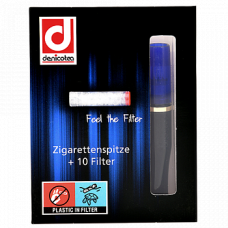 Мундштук для сигарет Denicotea Holder 20232 (650640) Marine Series - Blue Holder
