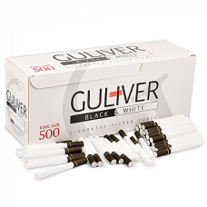 Гильзы для сигарет Gulliver Black & White 500 шт